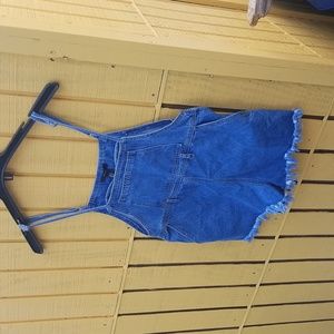 Forever 21 short overalls size medium